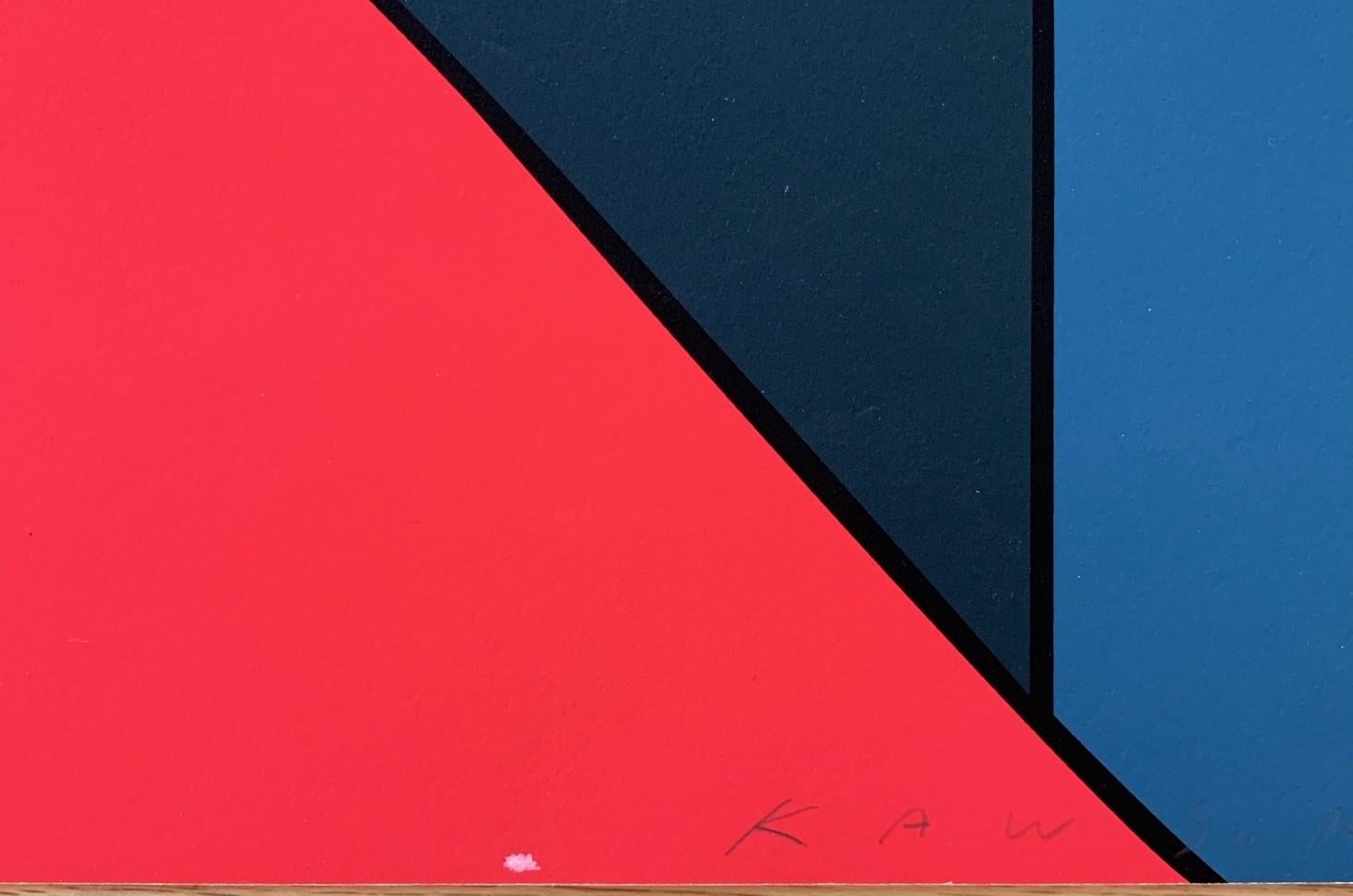 Modern KAWS ‘Brian Donnelly’ Limited Edition Signed Screenprint Blame Game Series, 2014