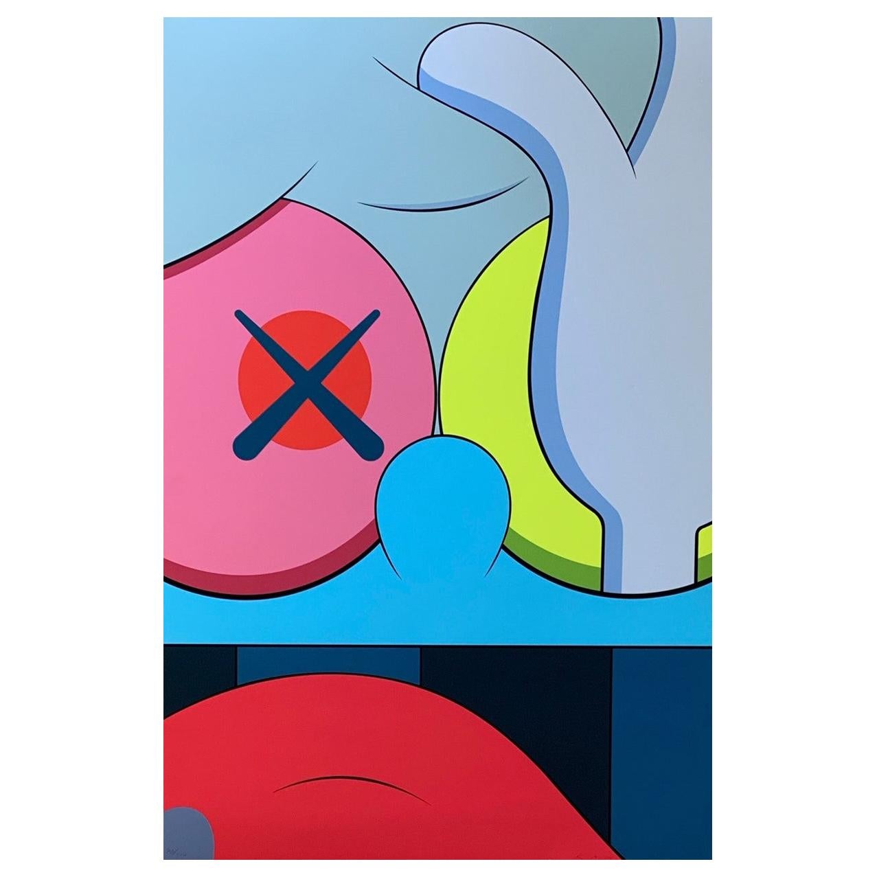 KAWS ‘Brian Donnelly’ Limited Edition Signed Screenprint Blame Game Series, 2014