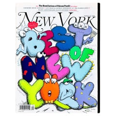 Kaws Cover Art New York Magazine, 2009