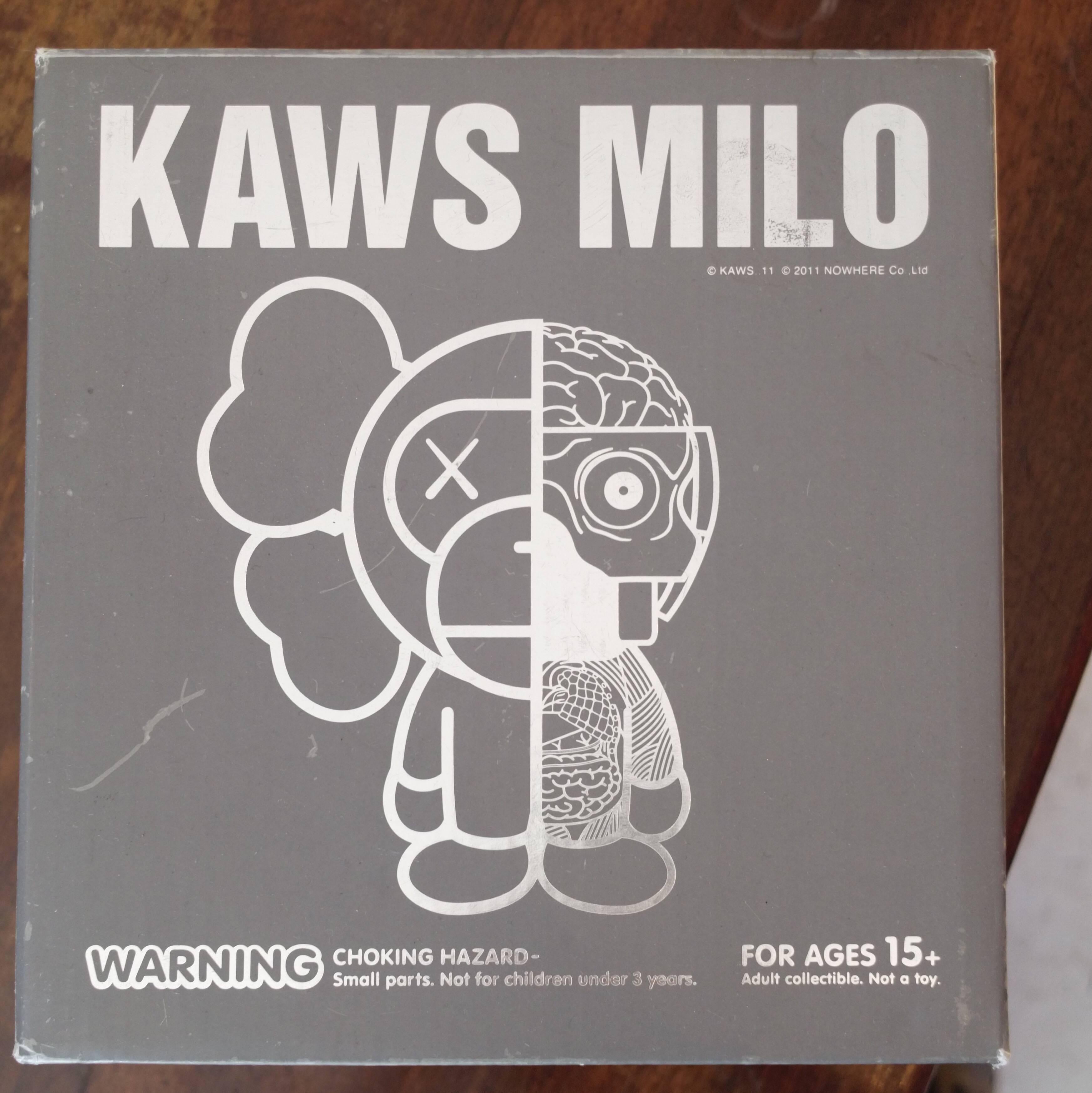 Kaws Milo 2011 'Multicolor' a Bathing Ape OriginalFake Medicom Toy Original Box For Sale 1