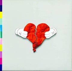 KAWS Record Art 2008 (Kanye West 808s and Heartbreak 1st pressing)