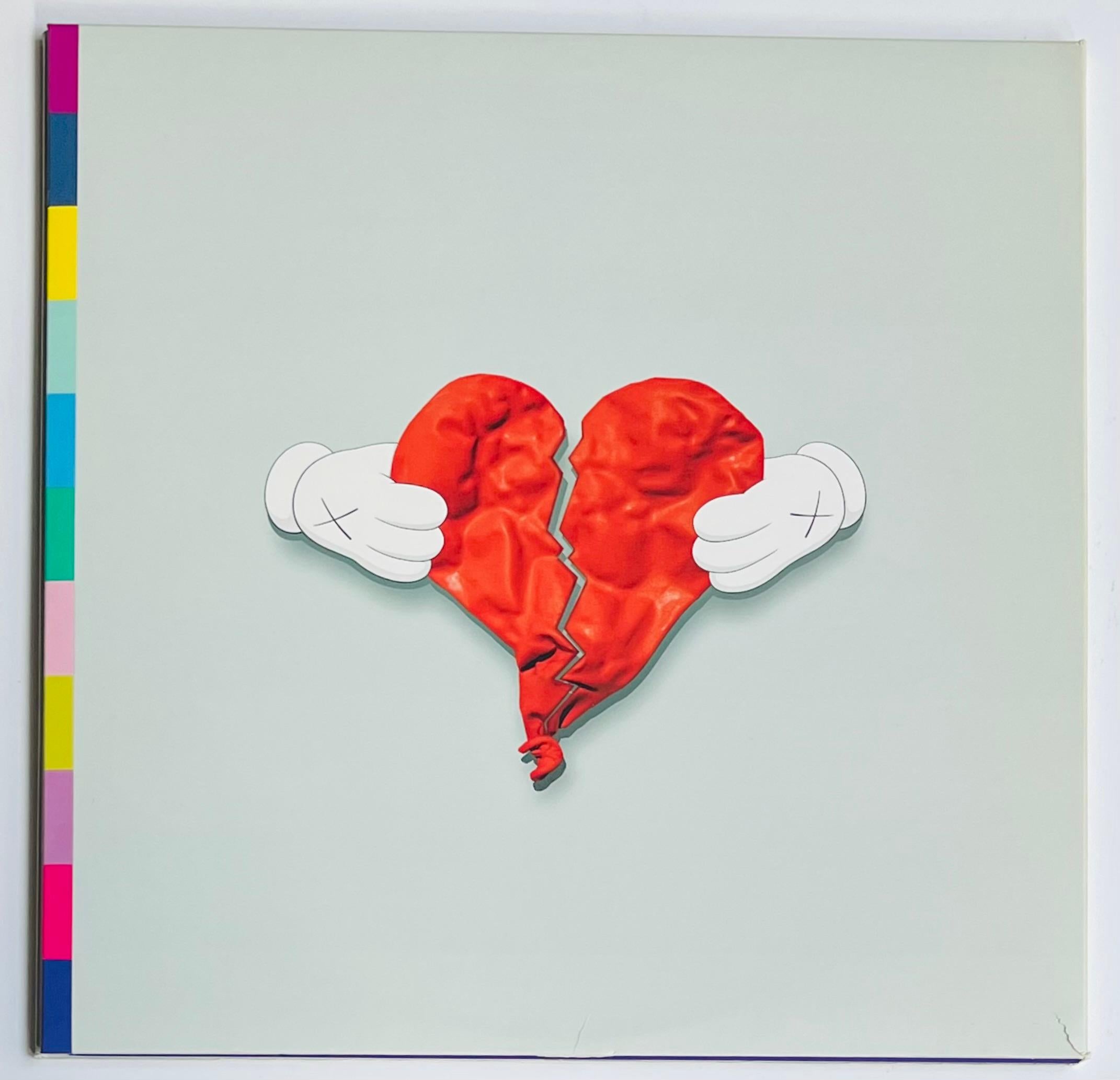 KAWS Record Art 2008 (KAWS Kanye West 808s und Heartbreak 1st Pressing) im Angebot 1