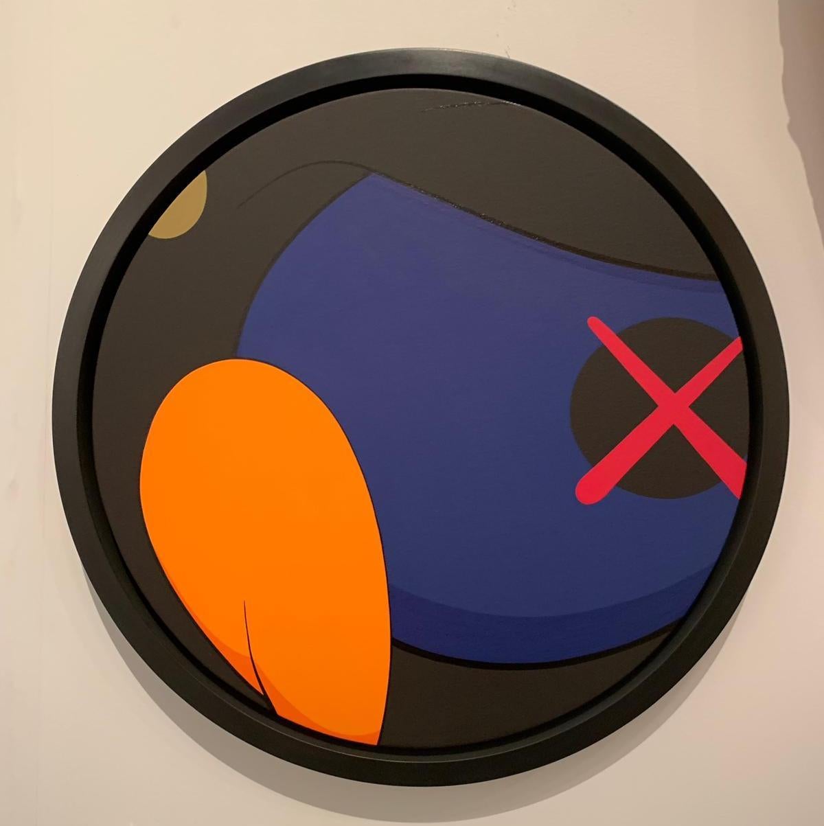 KAWS Abstract Painting - Untitled
