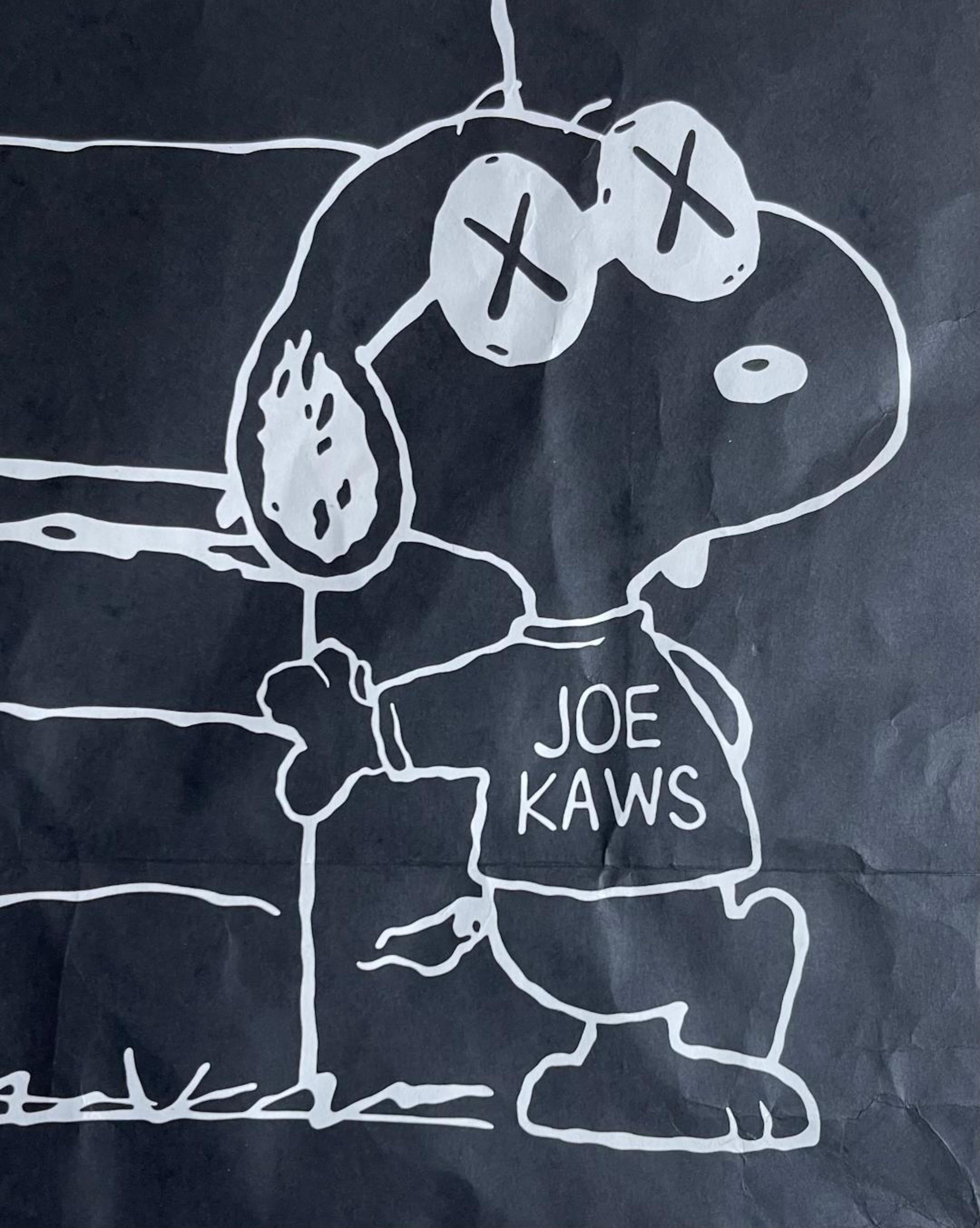 Artist designed shopping bag (Hand signed by KAWS) For Sale 3