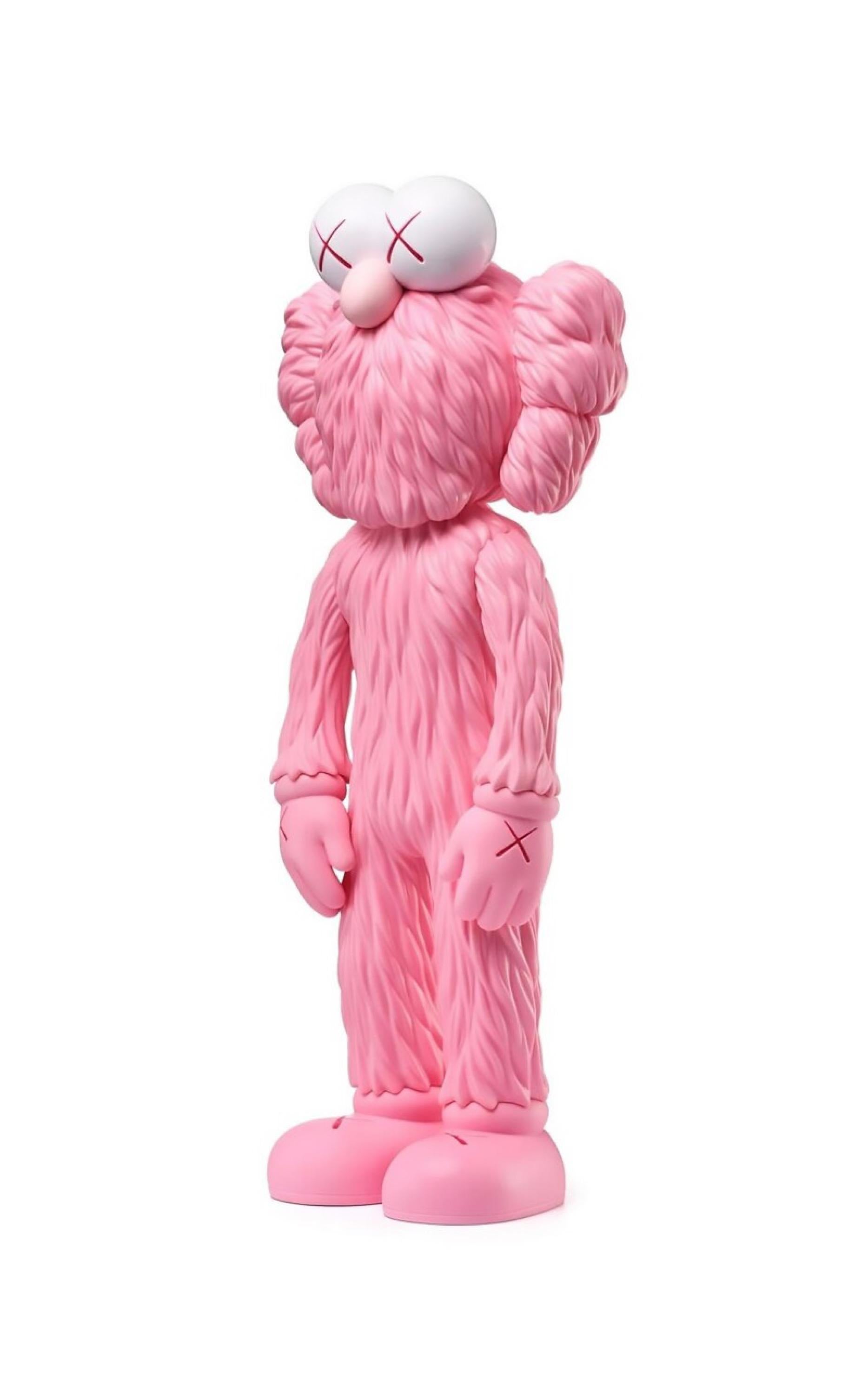 KAWS, BFF Rosa, 2018

Vinilo pintado y resina moldeada
Publicado por Medicom Japan
13 x 5.7 x 3.25 in (33.5 x 14.5 x 8.3 cm)
Nuevo, nunca expuesto; acompañado del embalaje original. De una edición agotada sin numerar
Estampado en la parte inferior