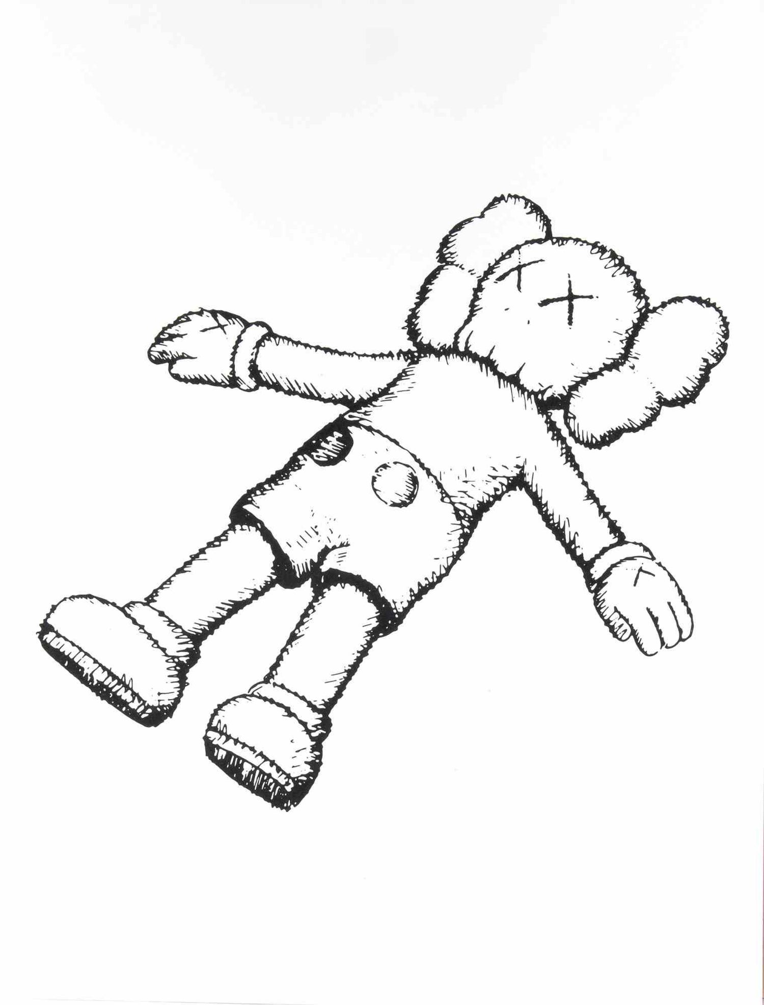 Kaws Companion Original Screen Print By Kaws 2000s For Sale At 1stdibs