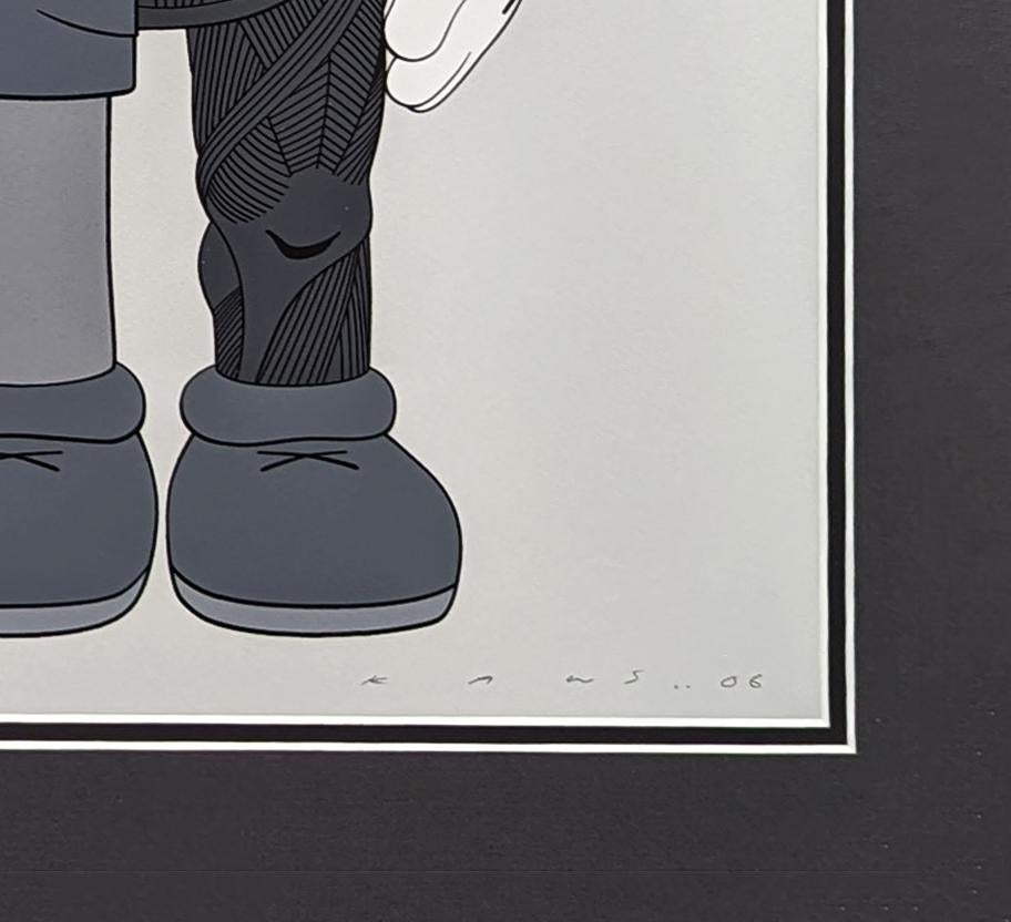 DISSECTED COMPANION (GREY) - Print by KAWS