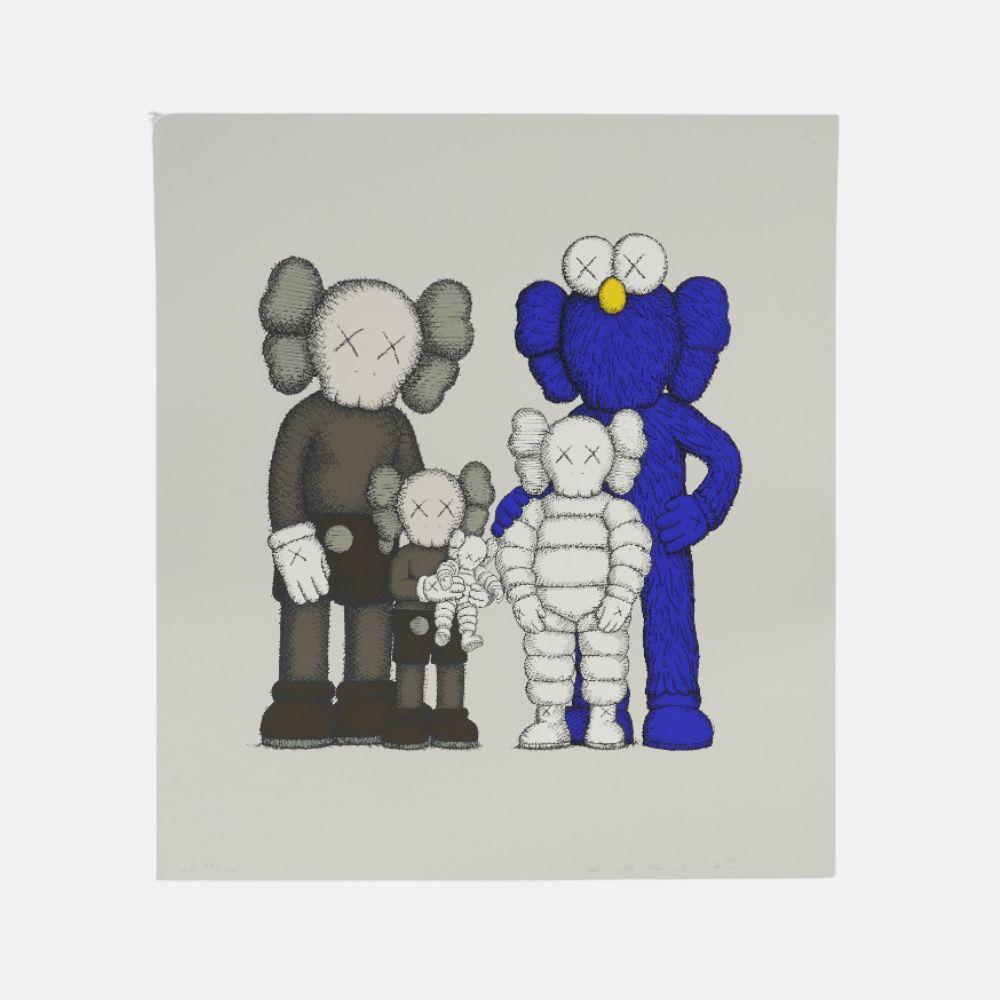KAWS Still-Life Print - Family