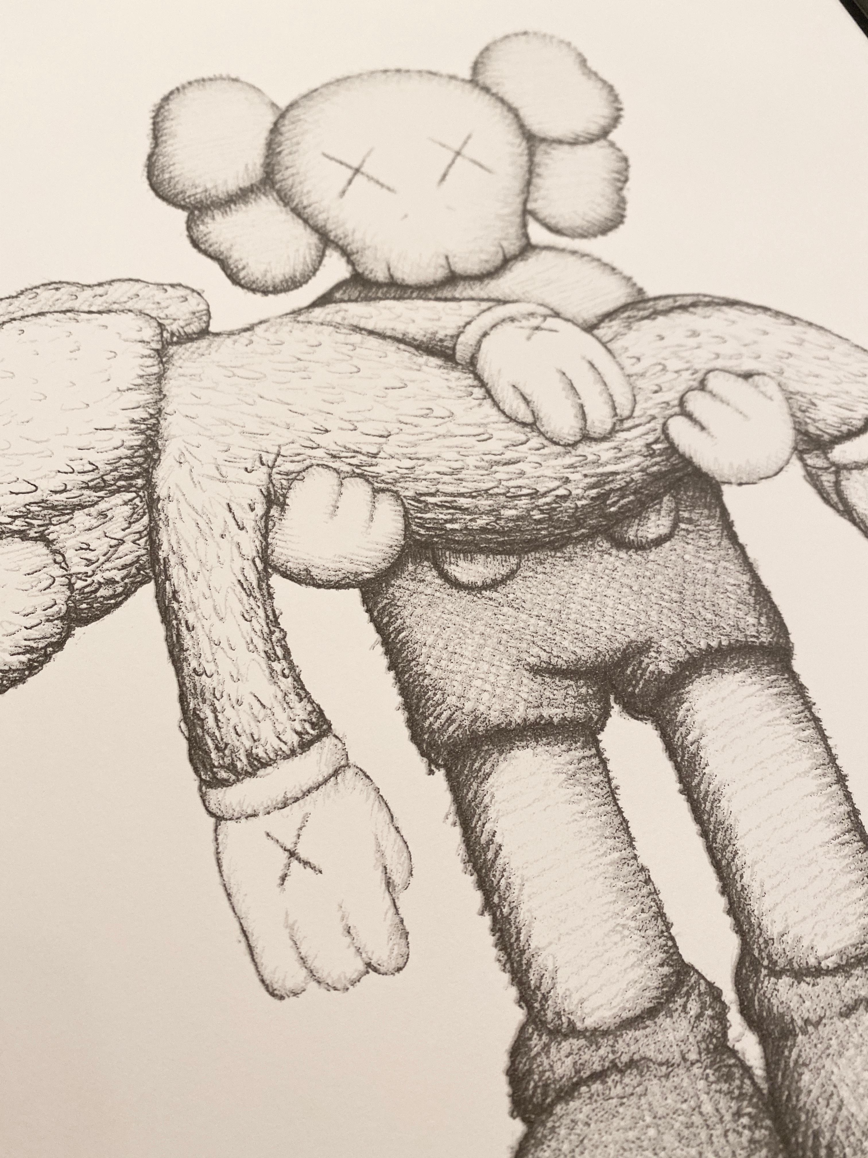 kaws sketch
