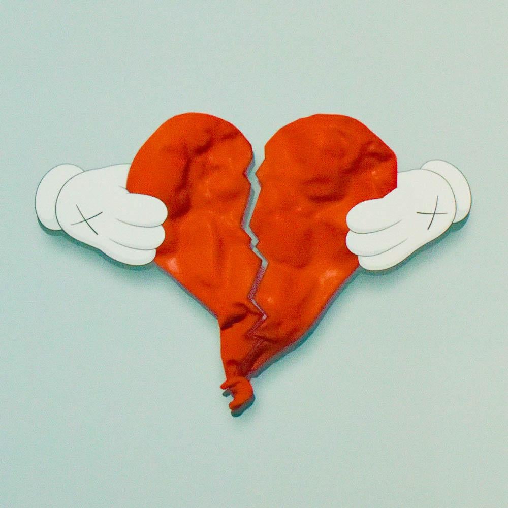 Amazing Deluxe Edition Album. Original release from 2008 not re-issue.
The cd artwork on this this original version blends in with the artwork on album. On the later release it does not so easy to tell apart.
Kaws artwork is featured throughout this