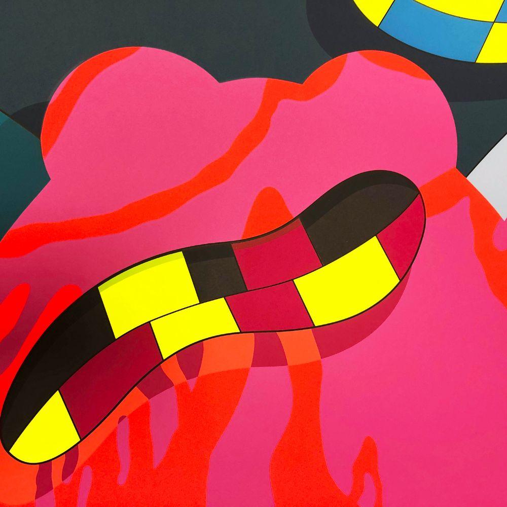 KAWS, Alone Again, 2018, Screenprint in colours on wove paper, Edition of 100 For Sale 3