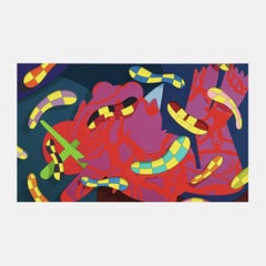 KAWS, Alone Again, 2018, Screenprint in colours on wove paper, Edition of 100