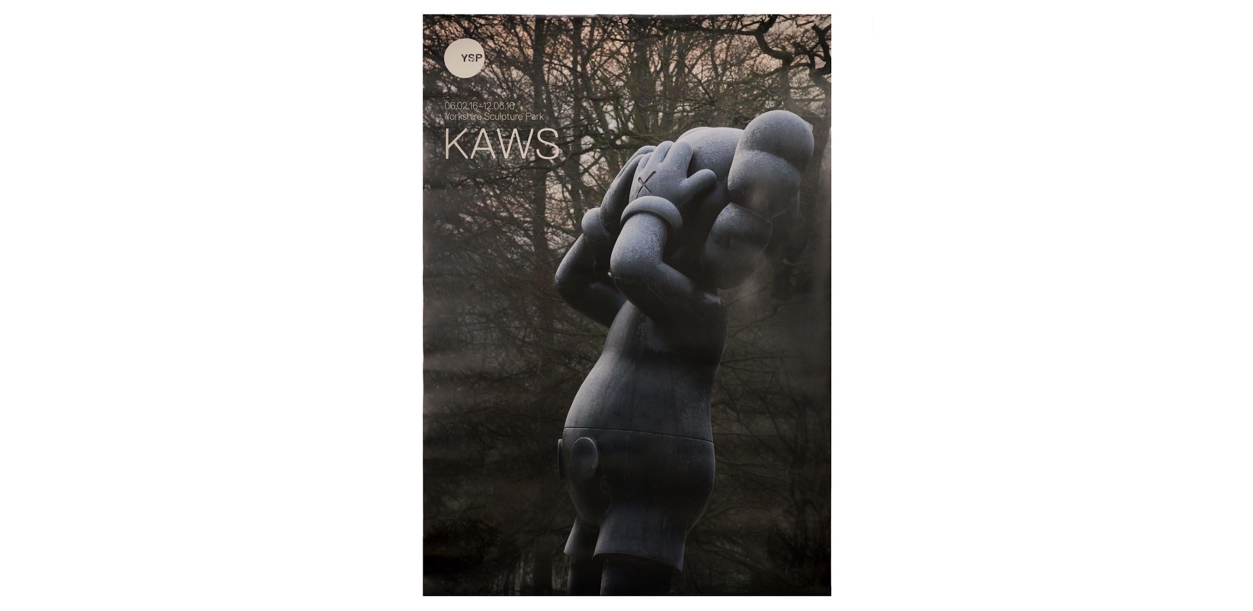 KAWS - At This Time


Kaws YSP Sculpture 2016 Exhibition Poster

Original 2016 Exhibition Poster

Limited Edition

Heavyweight Gauge Paper

Perfect Condition

59 x 83 cm 



This beautifully framed 2016 Yorkshire Sculpture Park poster features a