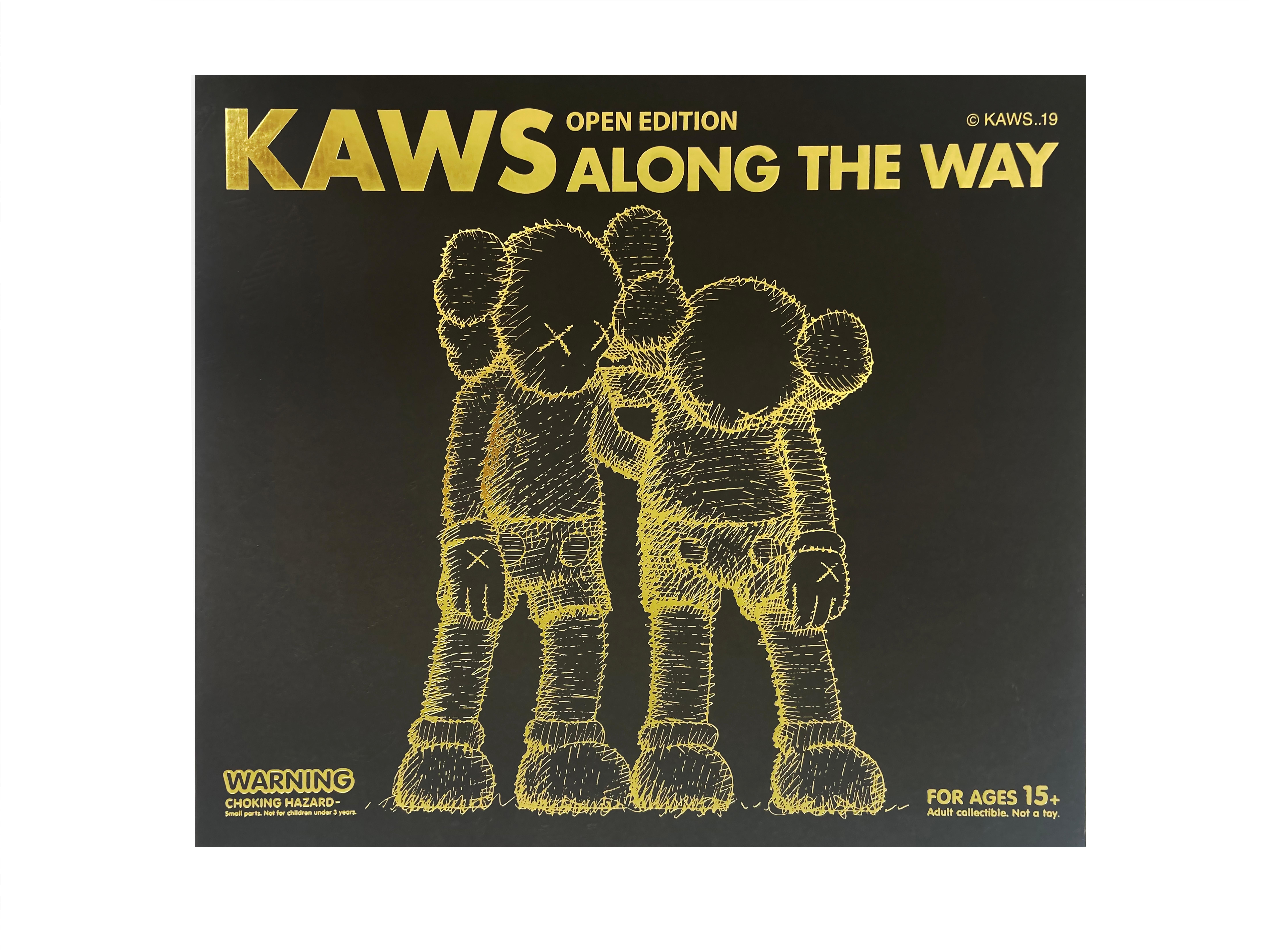 KAWS Black Along The Way (black KAWS Along The Way companion)  For Sale 1