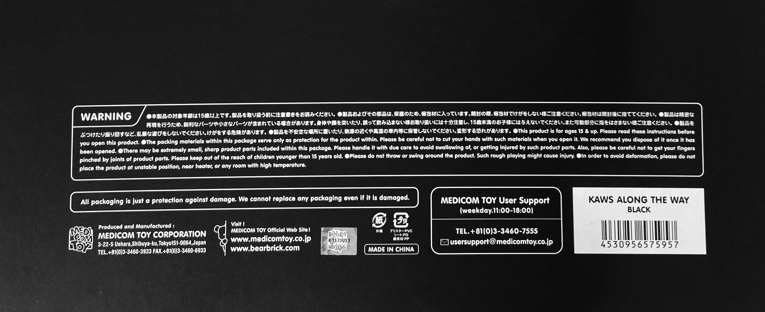 KAWS Black Along The Way (black KAWS Along The Way companion) 3