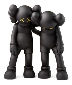 KAWS Noir Along The Way ( compagnon KAWS Along The Way noir) 