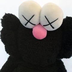 KAWS BFF Plush (KAWS Black BFF plush)