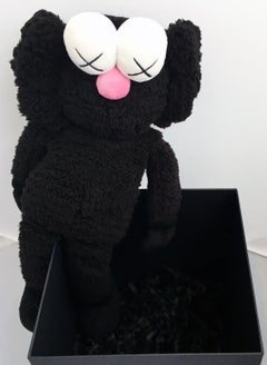 KAWS BFF Plush (KAWS Black BFF plush)