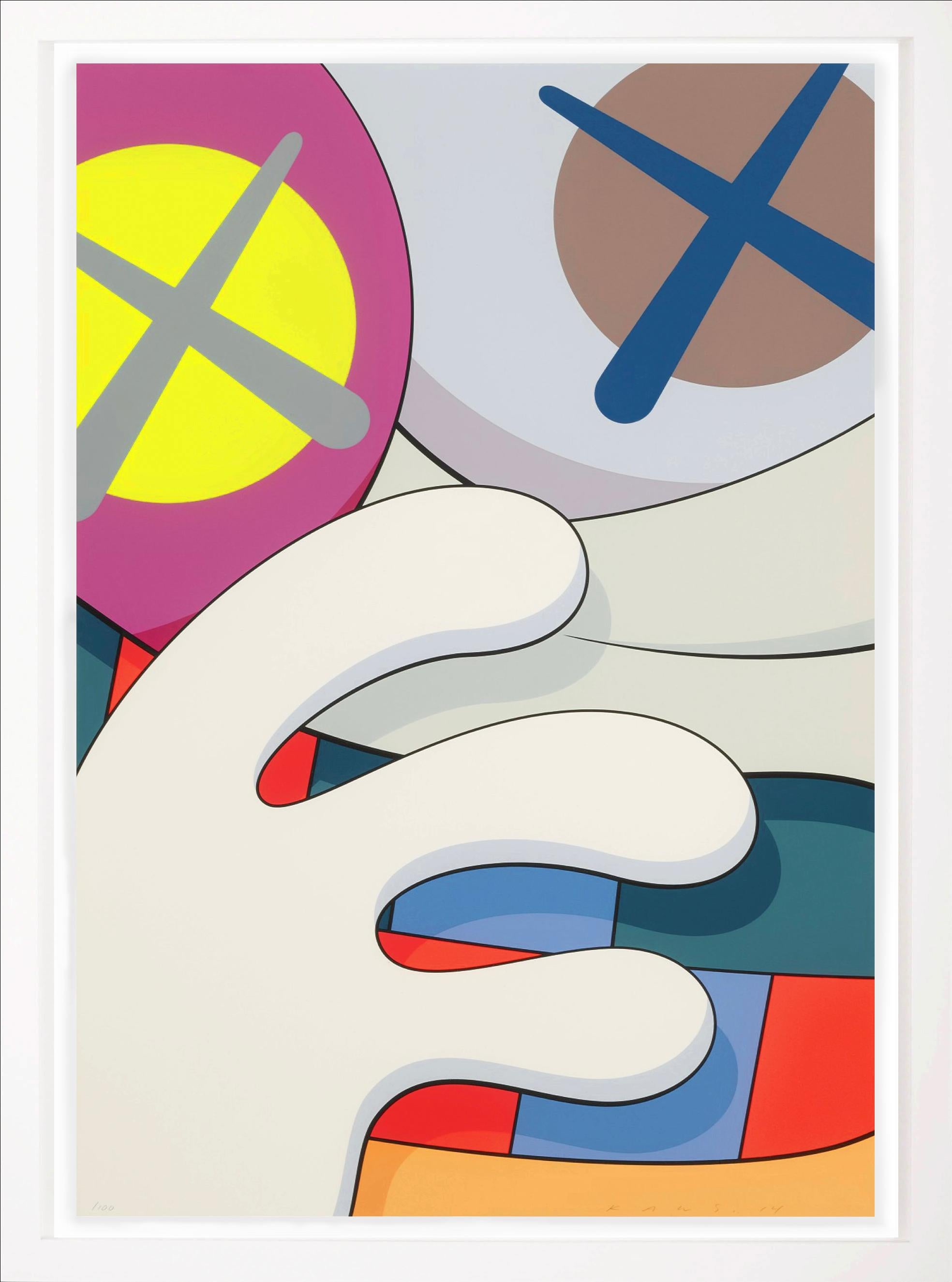 The ‘Blame Game' Portfolio by KAWS is an exceptionally rare set of ten silkscreen prints, created in 2014. The set comes framed and with the original box, each print is signed and numbered by the artist. The portfolio was created in a limited