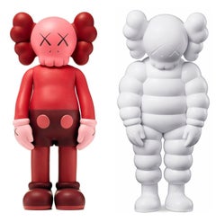 KAWS Blush 2016 & KAWS WHAT PARTY white (set of 2 works)