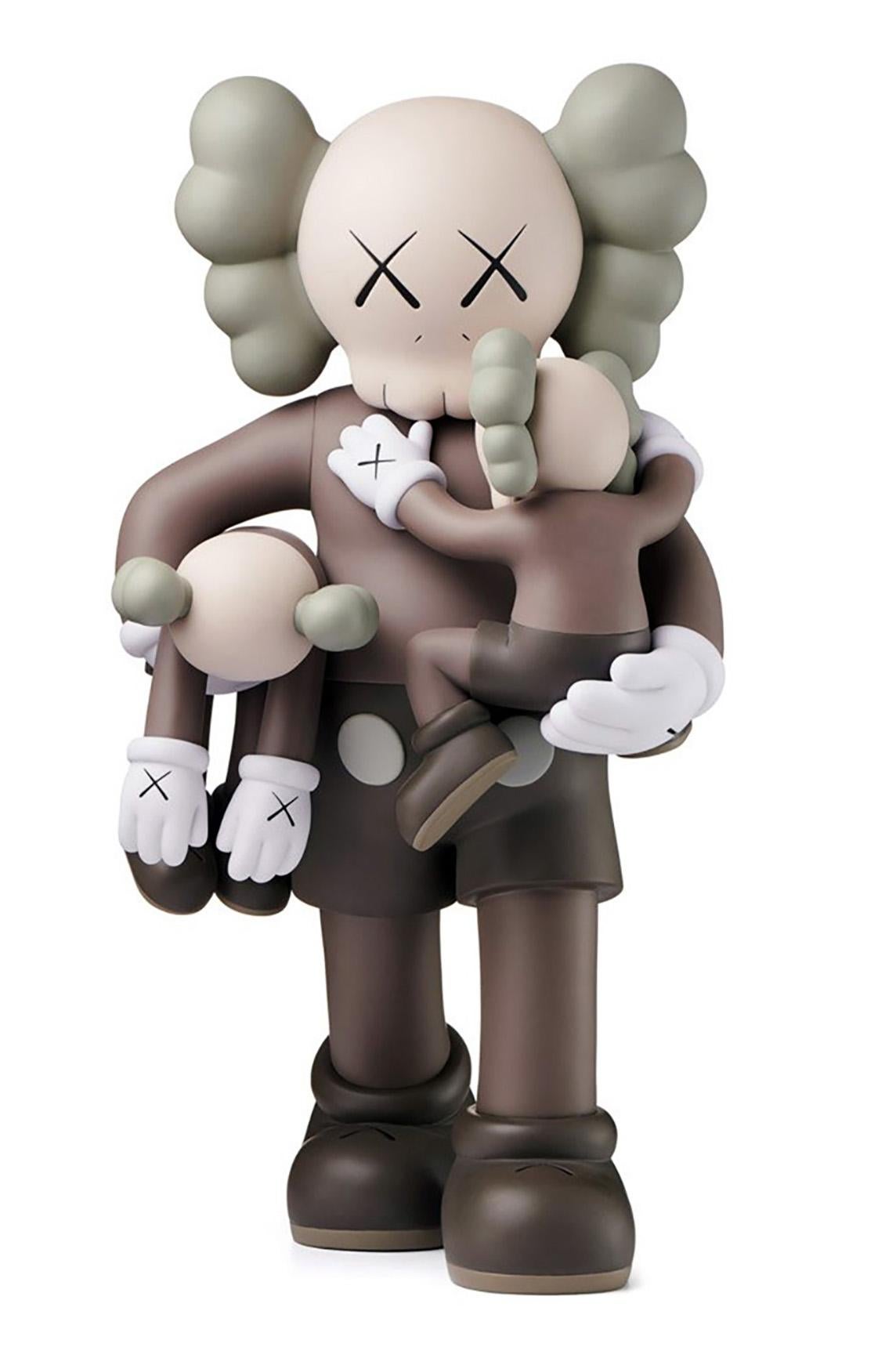 kaws hugging