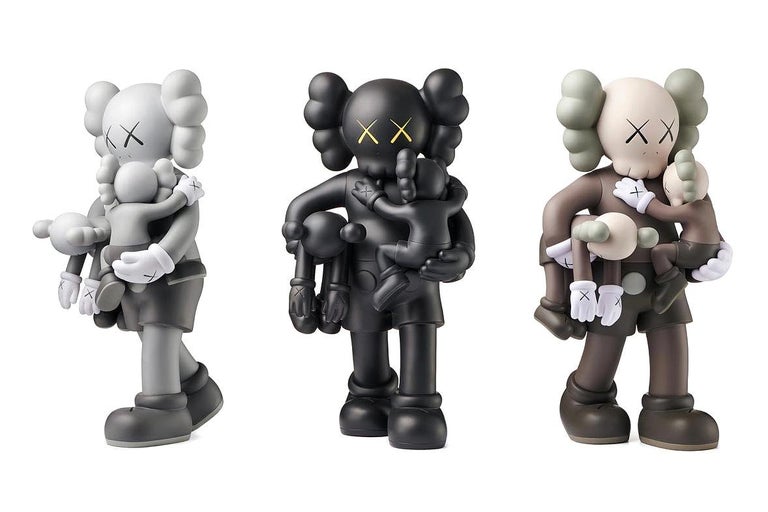 KAWS KAWS Clean Slate complete set of 3 (Kaws Companion), Print For Sale at 1stdibs