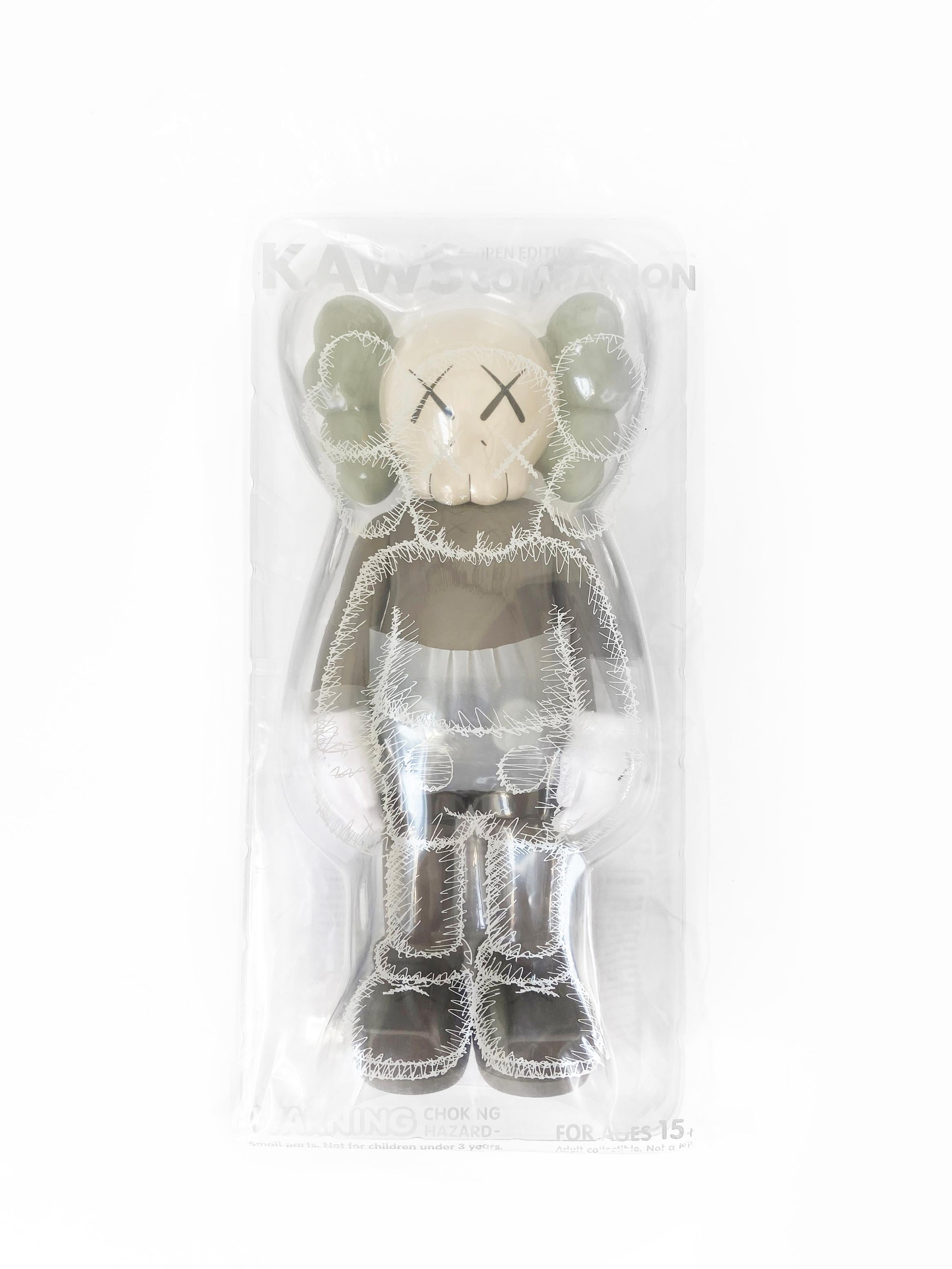 KAWS Companion 2016: set of 2 works (KAWS brown companion) For Sale 4