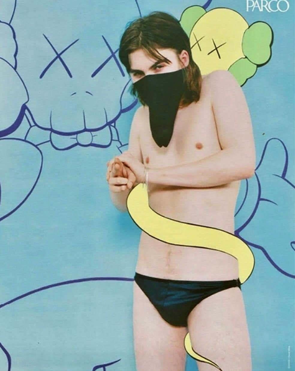 KAWS-Ausstellungsplakat 2001 (KAWS Tokio 2001) im Angebot 2