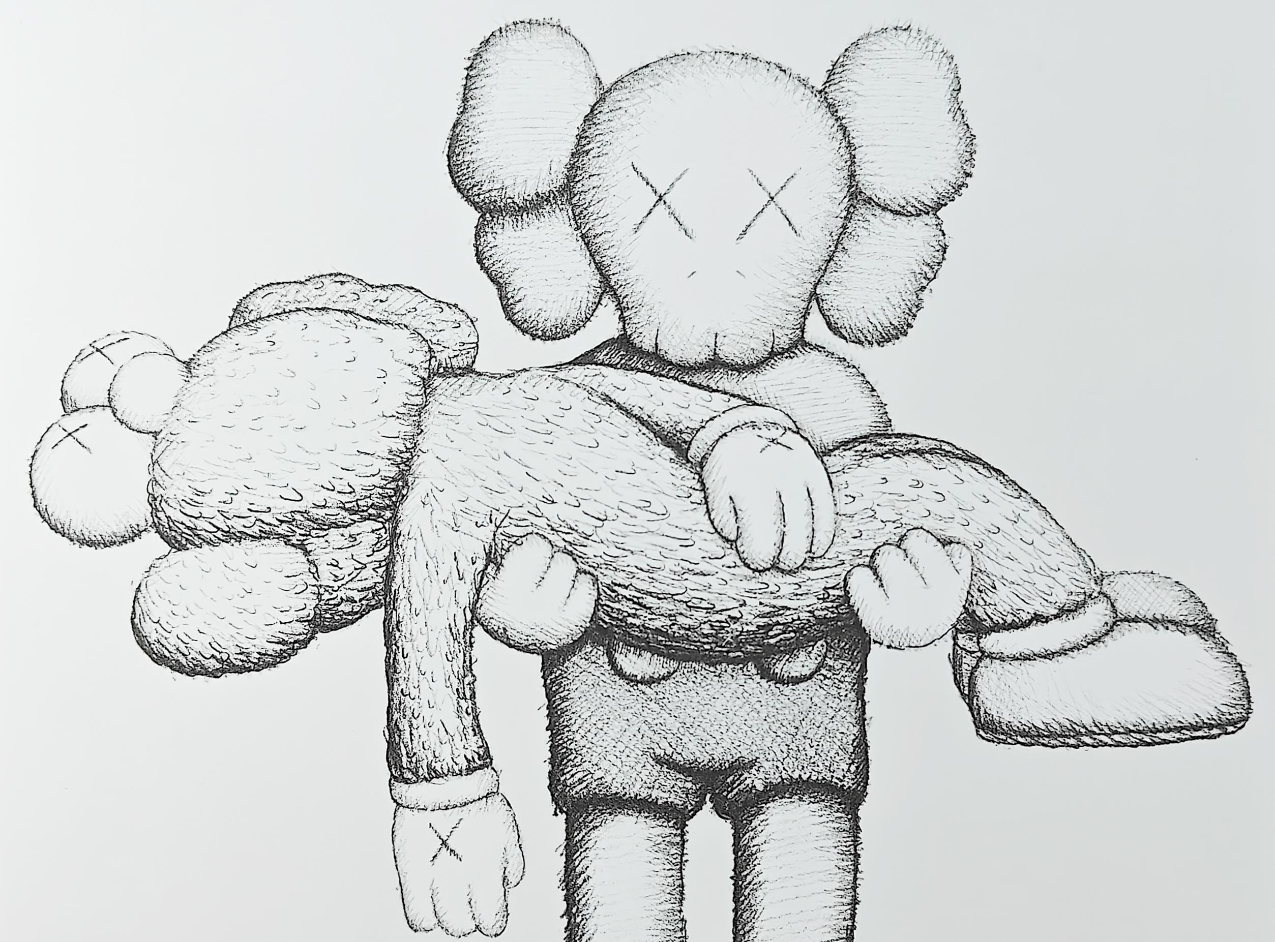KAWS Gone, 2019, Limited Edition Print and Limited Edition Exhibition Book in vendita 1