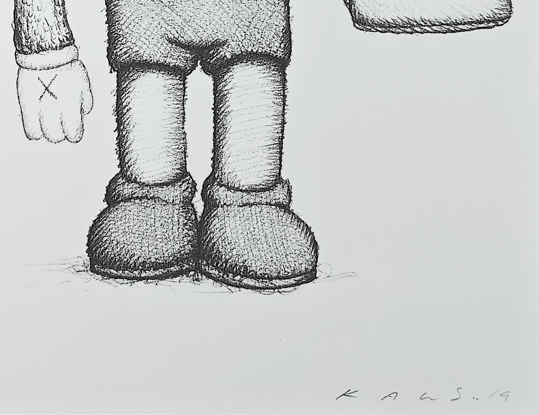 KAWS Gone, 2019, Limited Edition Print and Limited Edition Exhibition Book in vendita 2