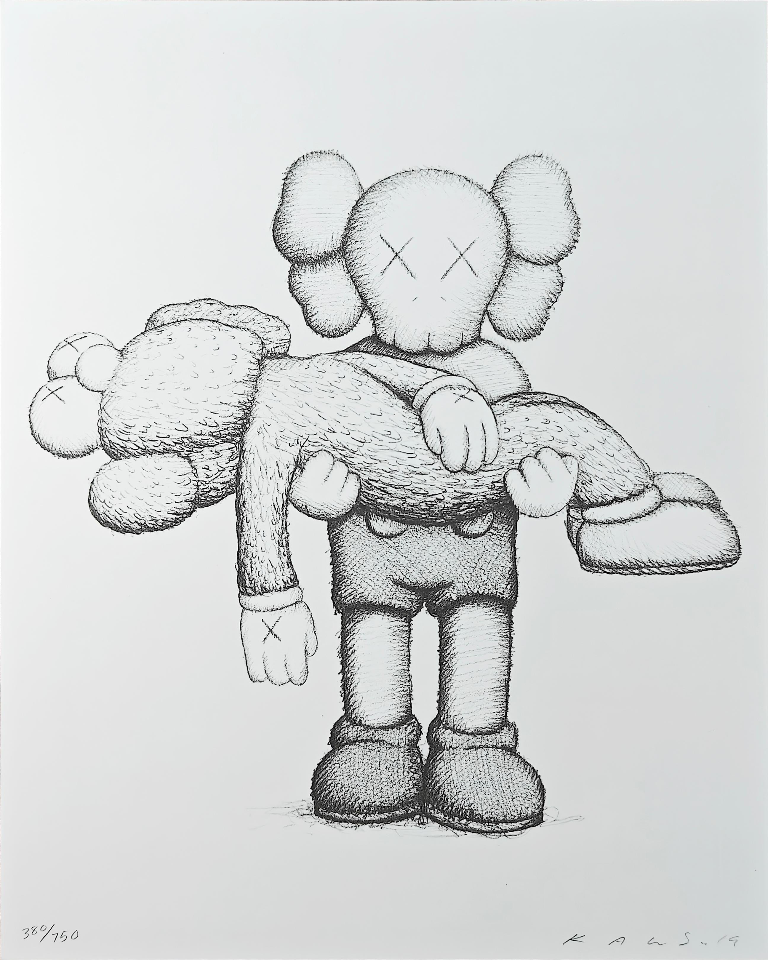 KAWS Gone, 2019, Limited Edition Print and Limited Edition Exhibition Book