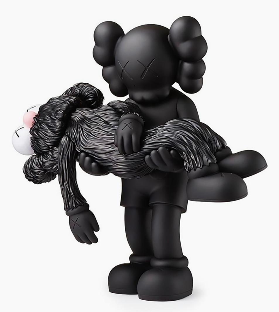 KAWS GONE - Companion noire (black KAWS gone)