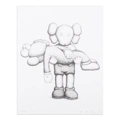 KAWS, Gone - Screenprint incl. Limited Edition Catalogue, Signed Print