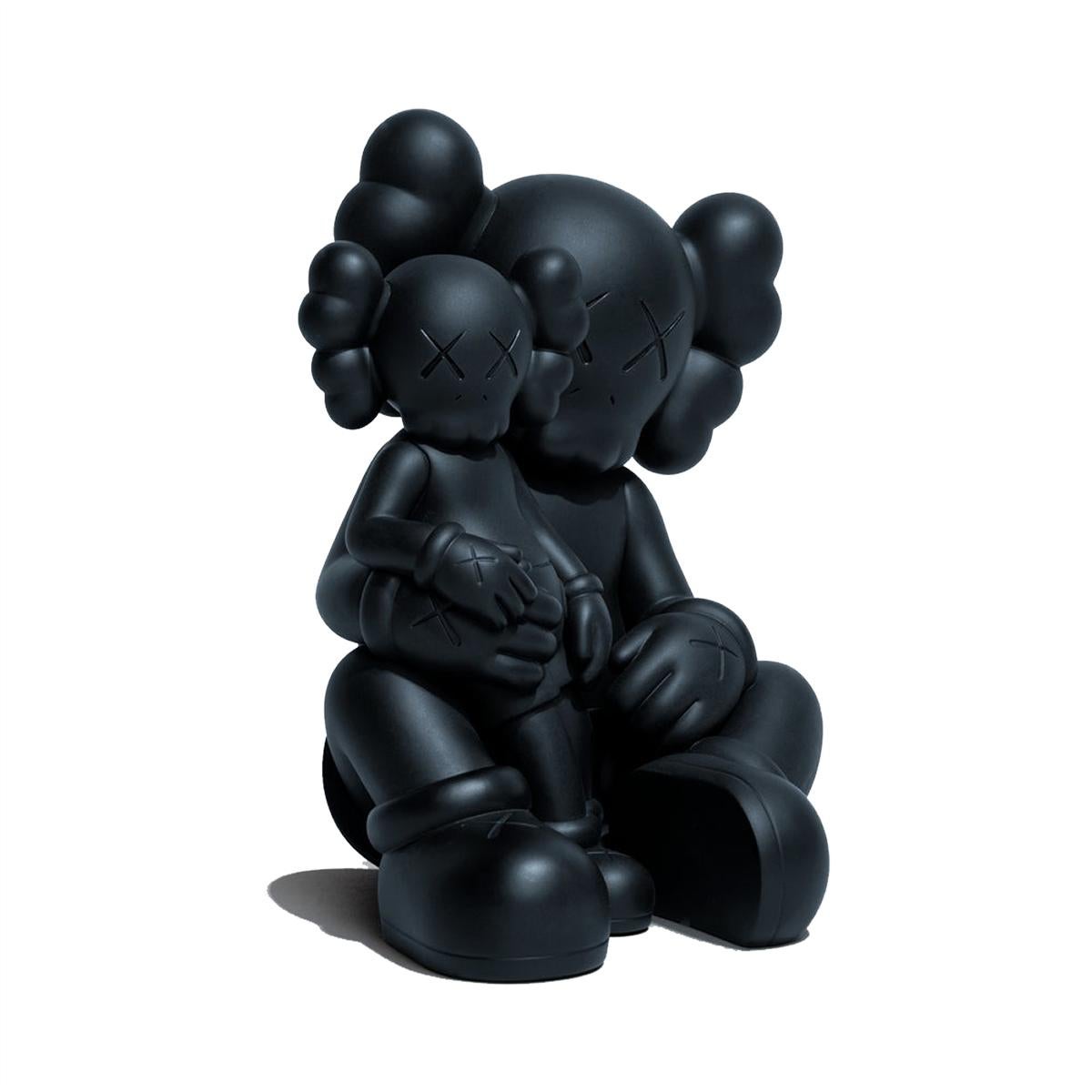 KAWS Holiday Changbai Mountain (KAWS black Changbai):
A beautifully composed KAWS COMPANION published to commemorate KAWS' larger-scale sculpture of same, at Changbai Mountain in Jilin Province, China. The piece features the signature KAWS Companion
