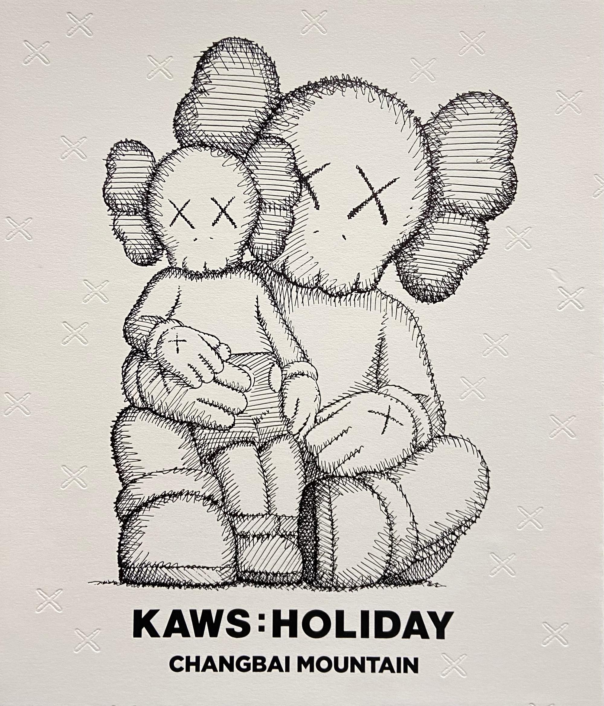 KAWS HOLIDAY Changbai black (KAWS black chanbgai) For Sale 2