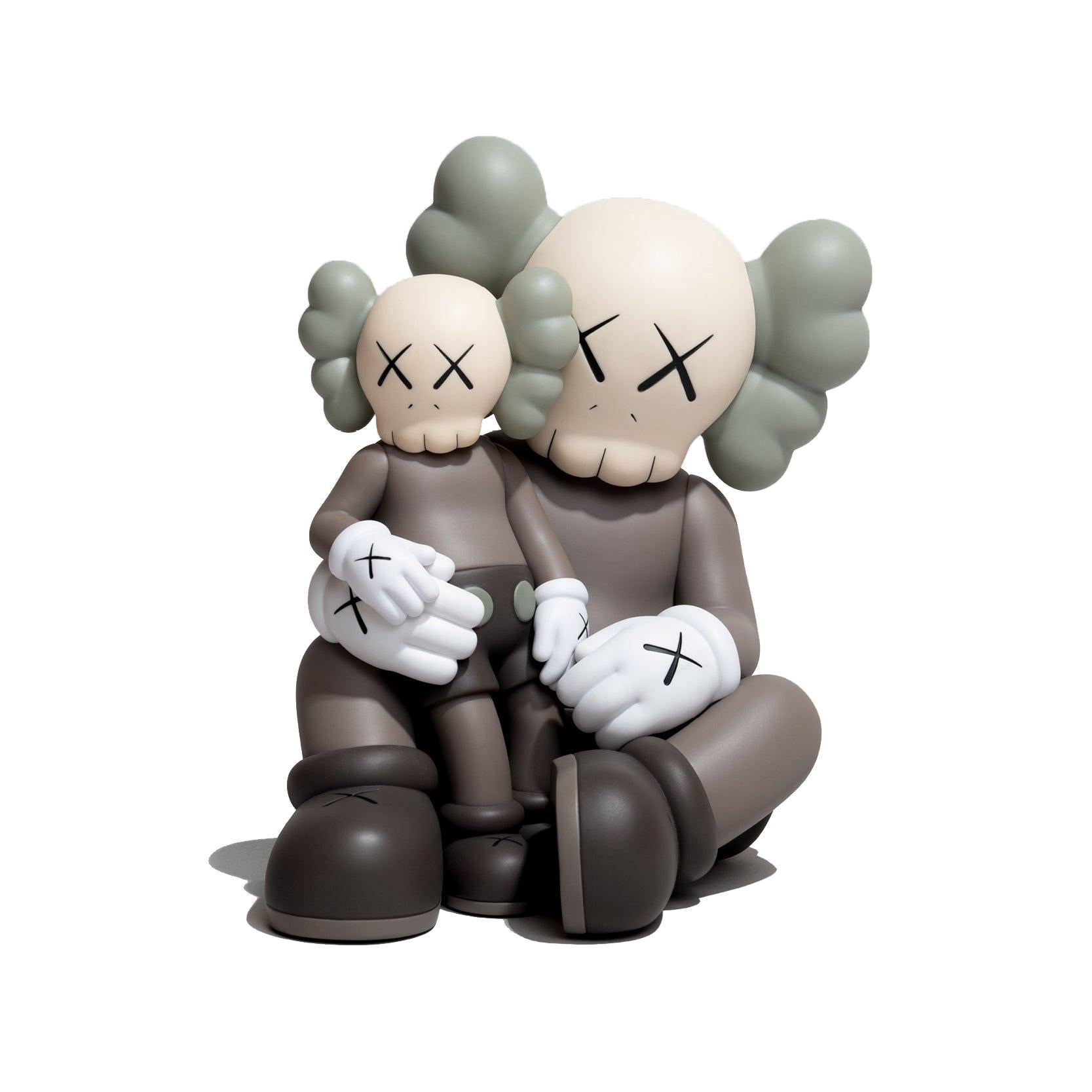 KAWS Holiday Changbai Mountain: set of 3 works (KAWS Changbai):
A beautifully composed KAWS COMPANION set published to commemorate KAWS' larger-scale sculpture of same, at Changbai Mountain in Jilin Province, China. These three pieces feature the