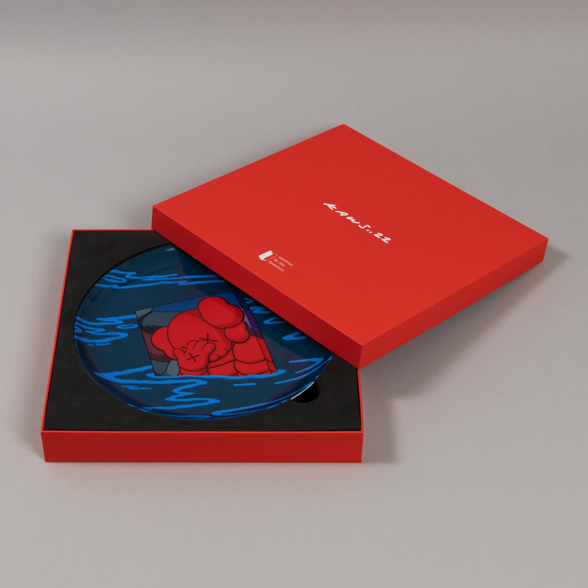 KAWS, Hours, Nights, Weeks, Months - Assiette en édition limitée, Street Art 1