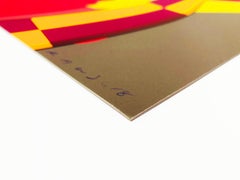 KAWS, Tiempo perdido, 2018, Serigrafía en colores sobre papel tejido, Edición de 100