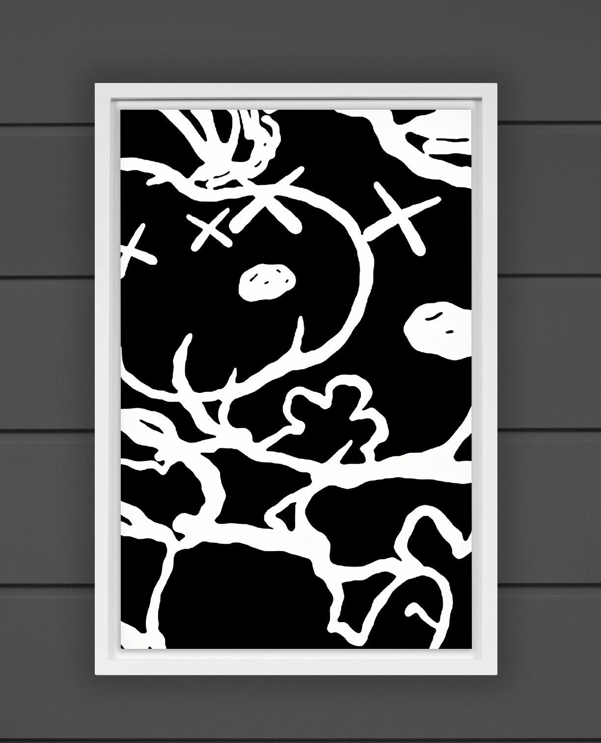 'MBF: Man's Best Friend' I - Black Animal Print by KAWS