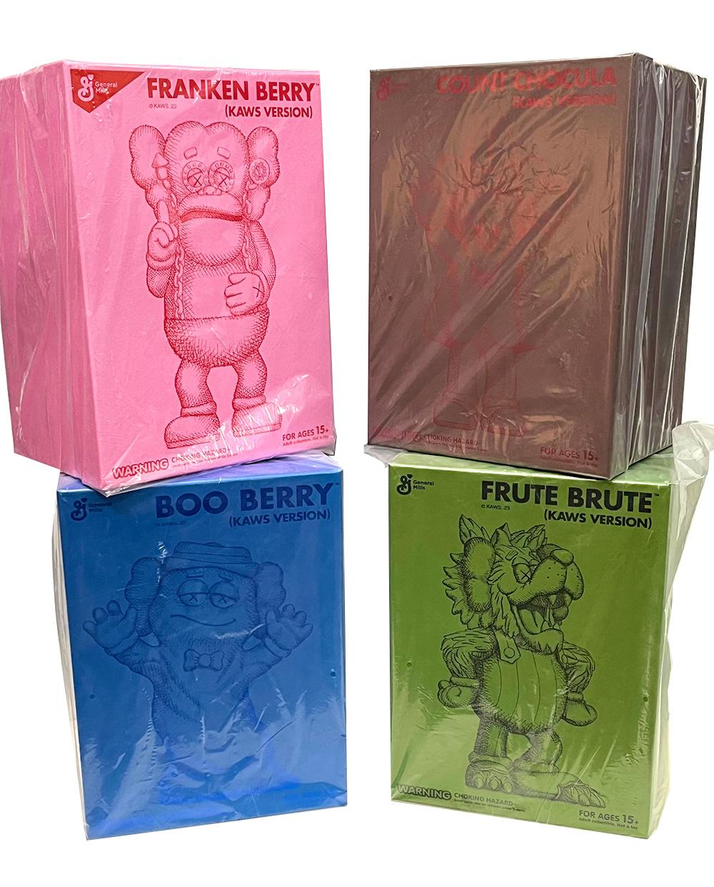 KAWS MONSTERS: complete set of 4 works  (KAWS Companion set) 6