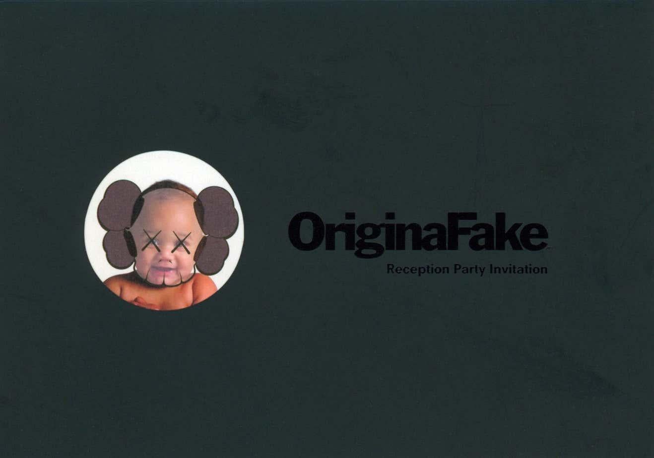 KAWS - Fake original 2006 (annonce du Japon deKAWS) en vente 1