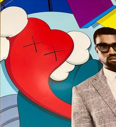 KAWS Poster Art 2008 (KAWS Kanye West 808s and Heartbreak)