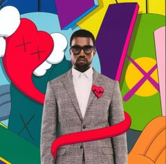KAWS Poster Art 2008 (KAWS Kanye West 808s and Heartbreak)