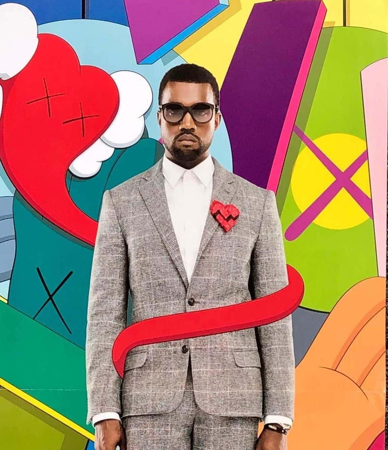 KAWS KAWS Poster Art 2008 (KAWS Kanye West 808s and Heartbreak) For