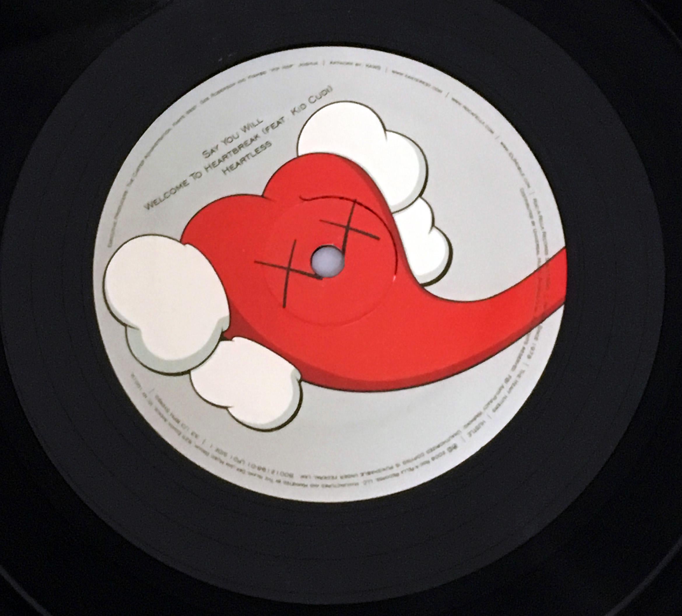KAWS Record Art 2008 (Kanye West 808s and Heartbreak 1st pressing) 2