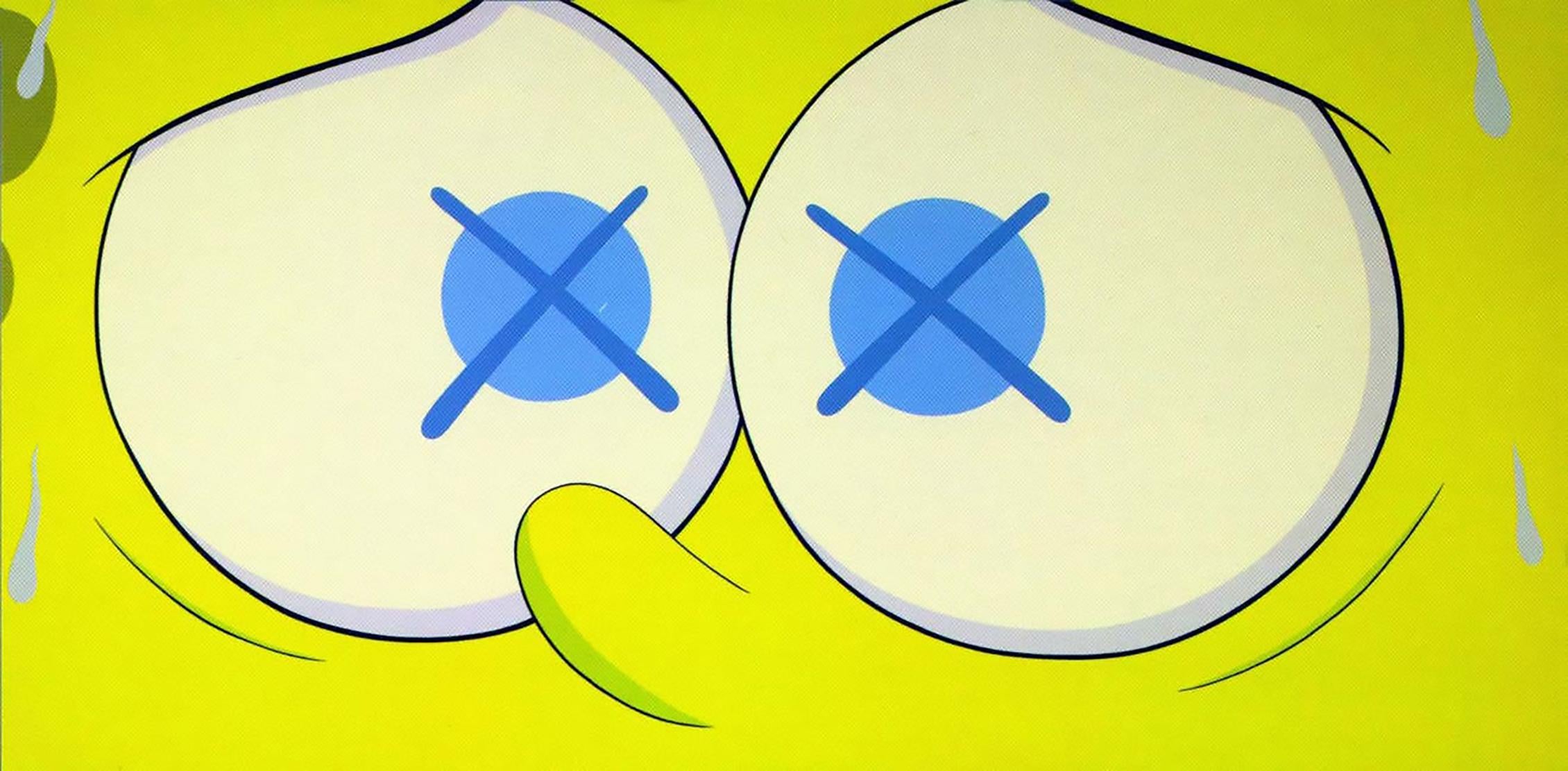 kaws painting