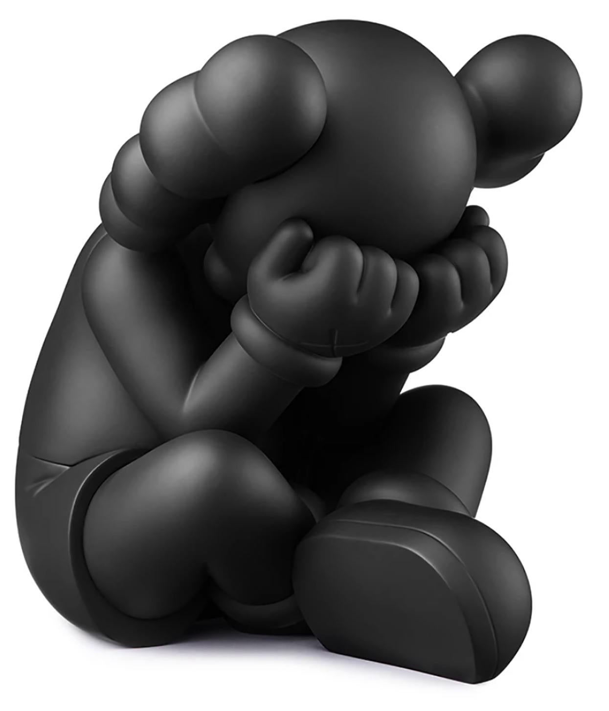 COMPAGNON SÉPARÉ DE KAWS : Neuf et non ouvert dans son emballage d'origine :
Cette figure noire SEPARATED de KAWS, hautement collectionnable, est dérivée de la sculpture à plus grande échelle de l'artiste basée à Brooklyn (initialement construite en
