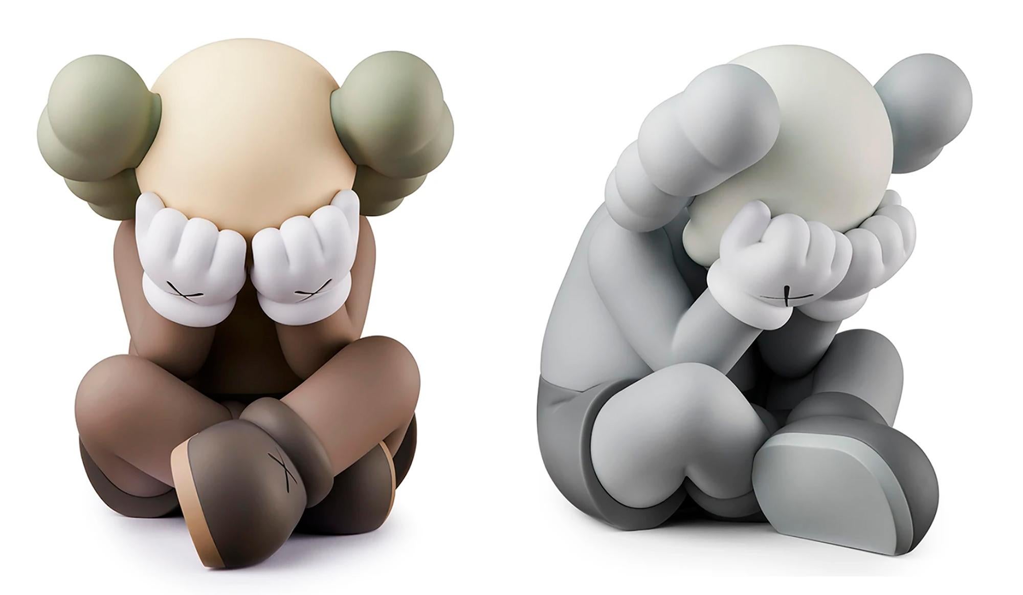 kaws covering eyes