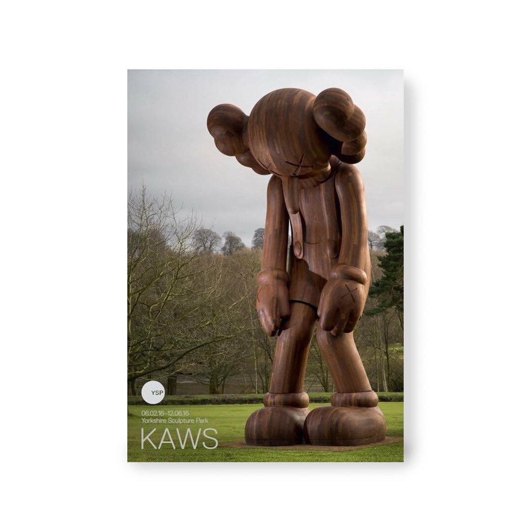 KAWS Print - Kaws, Small Lie Yorkshire Sculpture Park Exhibition Poster, 2016 