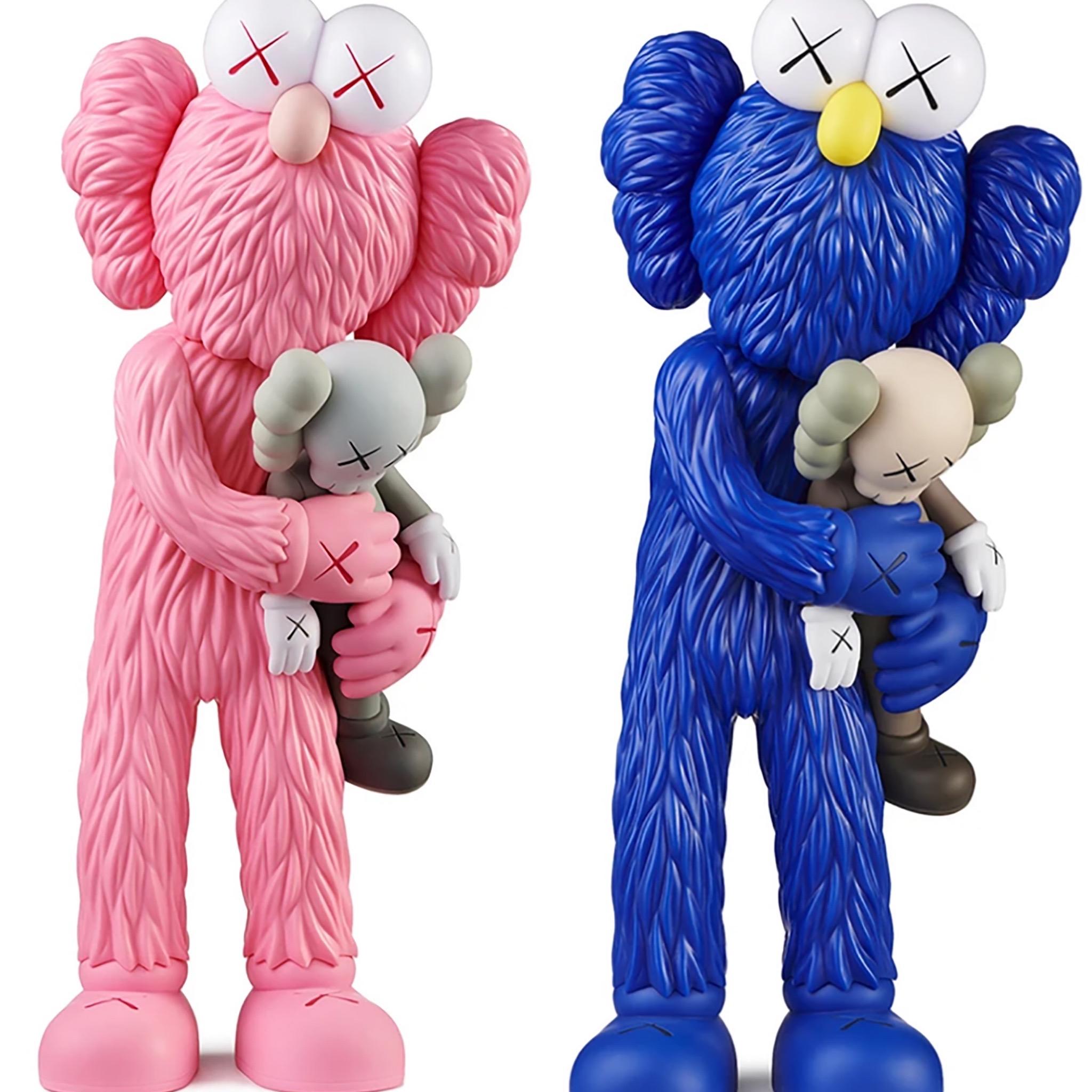 kaws bff pink